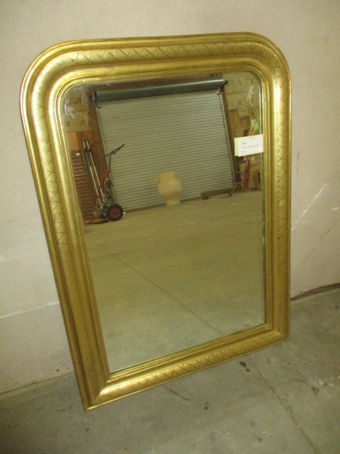 Gold Louis Philippe Mirror Crown And Colony Antiques In Fairhope AL