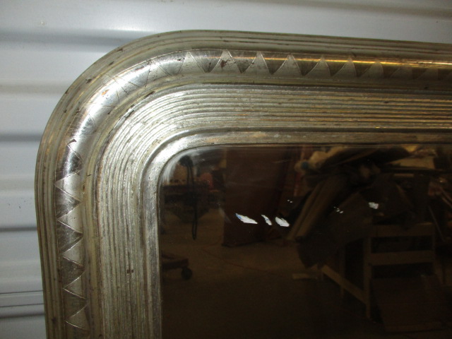 Silver Louis Philippe mirror - RF Architectural & Garden Antiques