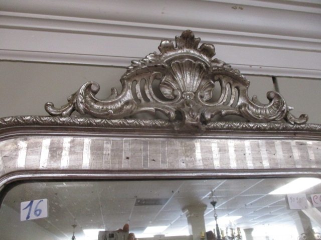 Silver Louis Philippe Mirror - RF Architectural & Garden Antiques