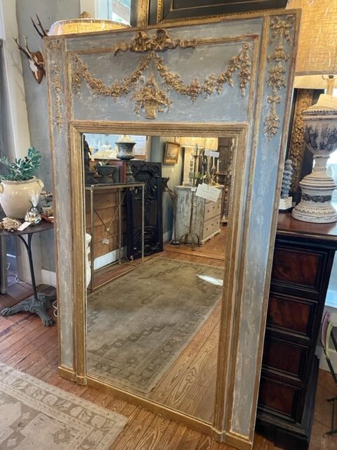 Gold Louis Philippe Mirror - Crown and Colony Antiques in Fairhope, AL