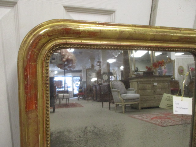 Large Gold Louis Philippe Mirror - Foxglove Antiques & Galleries