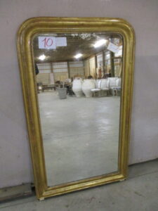 Gold Louis Philippe mirror - Crown and Colony Antiques in Fairhope, AL