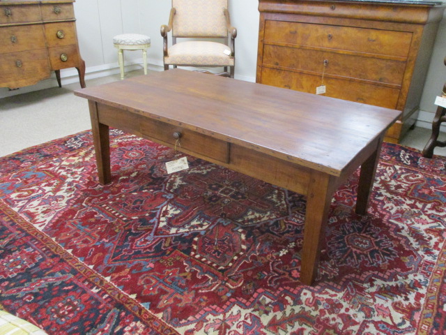 Walnut farm coffee table suitable for daily use
